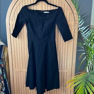 Grace Karin Elegant Black Long Sleeve Dress